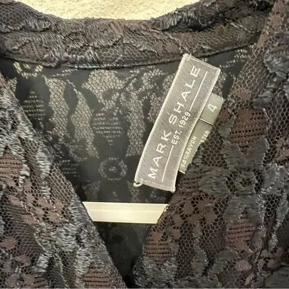 Mark Shale Sleeveless Lined Top Size 4 - Picture 5 of 5